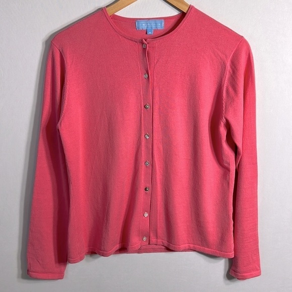 J. McLaughlin Button Down Cardigan Sweater size M - Picture 1 of 5